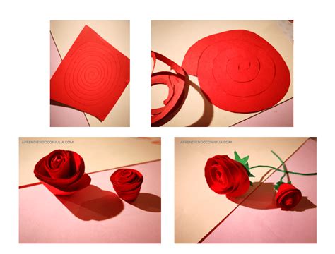 Rosas eternas Manualidad para niños y regalo para mamá Aprendiendo