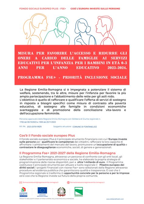 Abbattimento Delle Rette E Ampliamento Dei Posti Al Nido D Infanzia