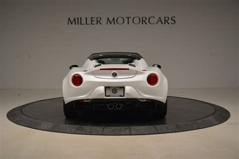 Pre Owned 2018 Alfa Romeo 4c Spider For Sale Miller Motorcars