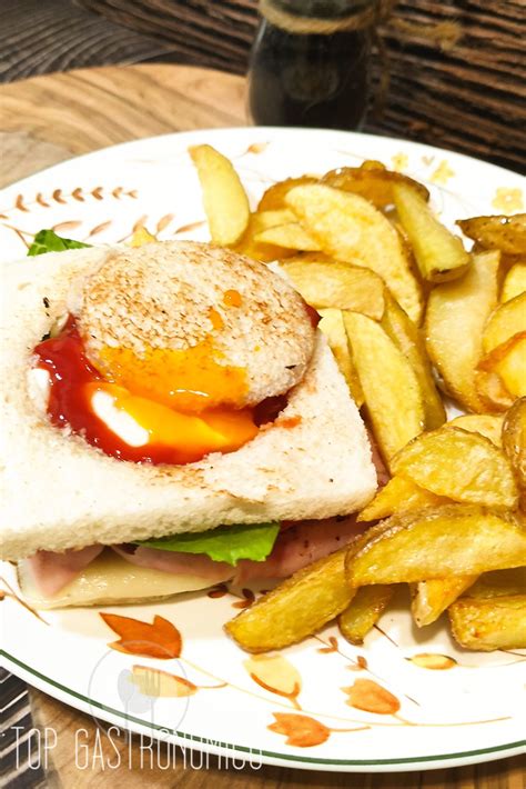 Receta De S Ndwich Mixto Con Huevo Frito Top Gastron Mico