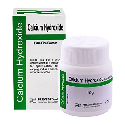 Calcium Hydroxide Powder Used As Disinfectant During Root Canal At 70