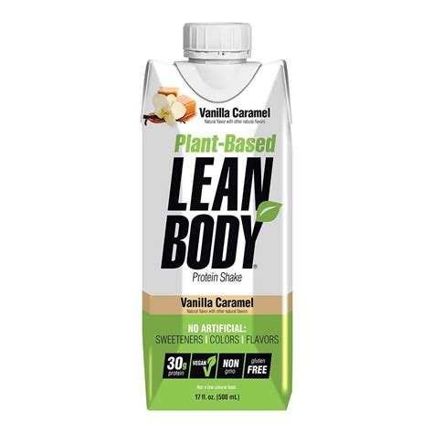 Labrada Lean Body Plant Based Protein Shake Vanilla Caramel Shop Sports And Energy Drinks At H E B