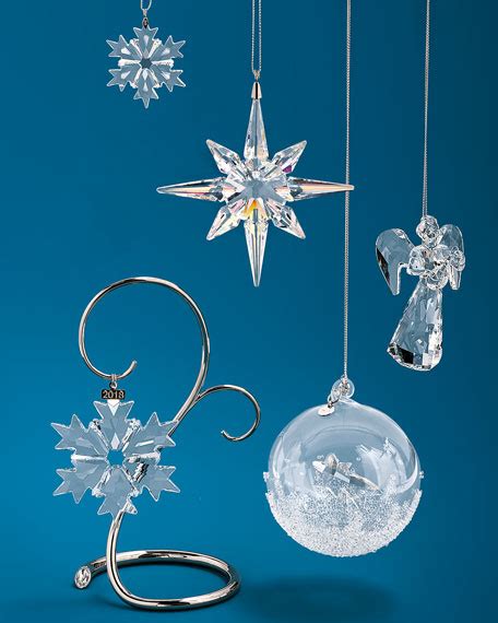 Swarovski Clear Crystal Star Christmas Ornament