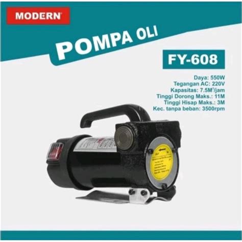 Jual Modern Fy Pompa Minyak Oli Solar Bensin Oil Pump Listrik