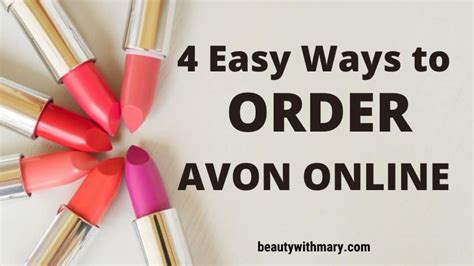 Order Avon Online In Easy Ways