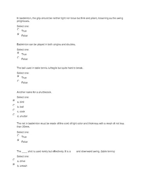 The Advantage Press Physical Education Answers