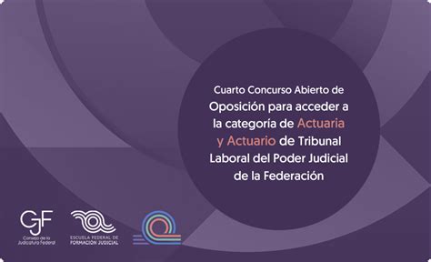 Escuela Federal De Formaci N Judicial On Twitter Cuarto Concurso