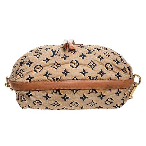 Louis Vuitton Tan Monogram Nylon Limited Edition Bulles Mm Bag For Sale