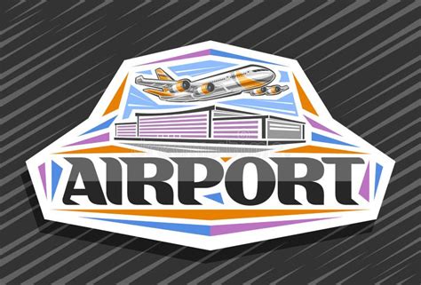 Vector Logo For Airport Stock Vector Illustration Of Charter 262840194