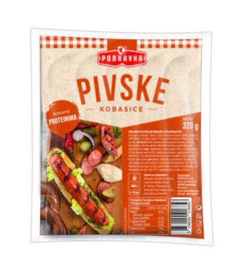 Kobasica pivska Podravka 320 g Tommy Akcija Njuškalo katalozi