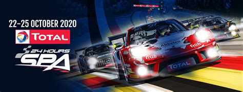 Total 24 Hours Of Spa On The Final Straight Ahead Of 72nd Edition Gt