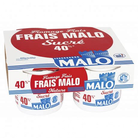 Malo Fromage Frais Sucr Mg X G