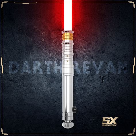 Darth Revan Black Series Sith DR Replica Lightsaber – Superneox™