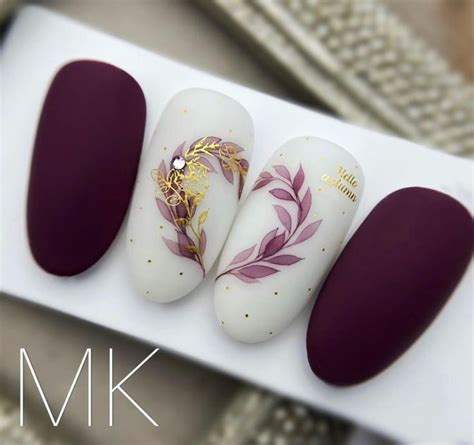 Pin By Svitlana On Burgundy Nails Gel Nails Nail Art Nail Designs