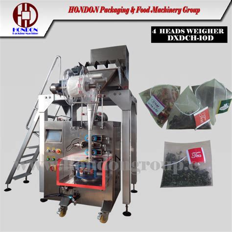 Automatic Nylon Pyramid Small Tea Bag Packaging Machine For Granule