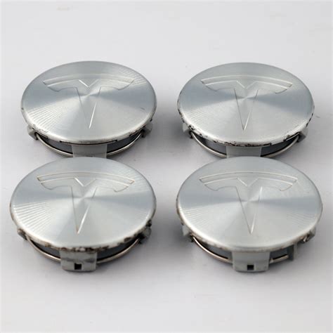 Tesla Model S X Y Machined Oem Center Cap Set A Ebay