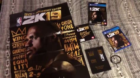 Nba 2k19 20th Anniversary Lebron Edition Unboxed Worth 100 Youtube