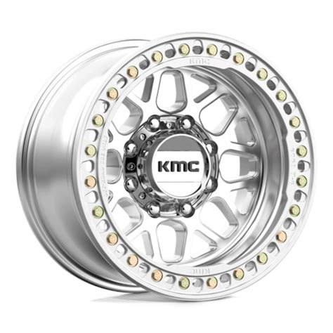 Kmc Km Grenade Crawl Beadlock X X Et Machined Wheels