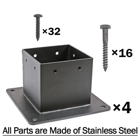 Snapklik Antsky Actual Inch Post Stainless Steel Flange