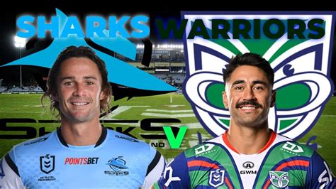 Cronulla Sharks Vs New Zealand Warriors NRL Round 26 Live Stream