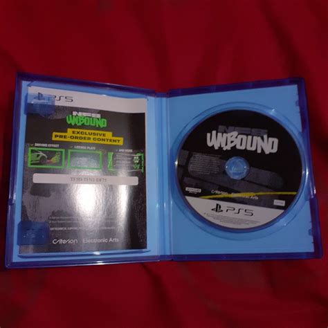 Kaset Disc Cd Bd Games Playstation 5 Ps5 Nfs Need For Speed Unbound