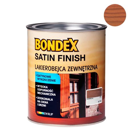 Bondex Lakierobejca Zewn Trzna Satin Finish Sekwoja Ml Kupuj W Obi