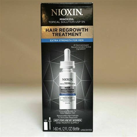 Buy Nioxin Minoxidil 5 Hair Regrowth Treatment For Men Nib Fresh You