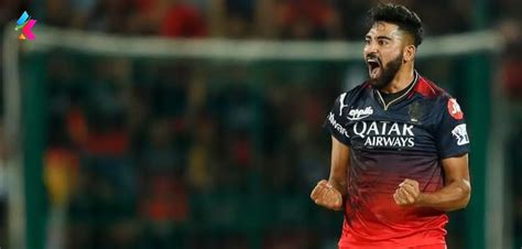 Mohammed Siraj IPL 2025 Team, Price, Salary, Career Stats and Records