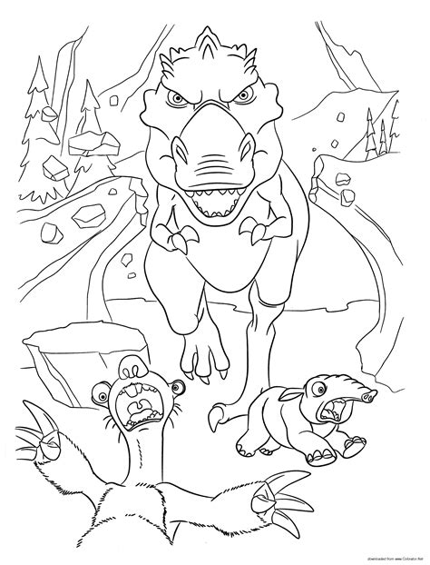 Ice Age Coloring Pages