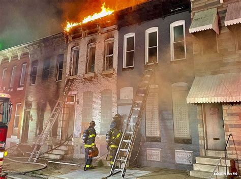 Mayday Baltimore Firefighter Rescued After Falling Into Basement Fire Engineering