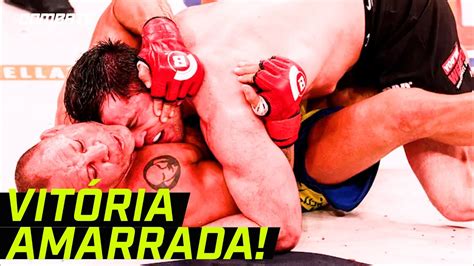 SONNEN TOMA SUSTO MAS ABUSA DA LUTA AGARRADA E VENCE WANDERLEI SILVA