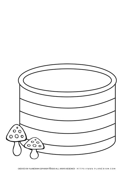 Fall Season Coloring Page Fruit Basket Planerium