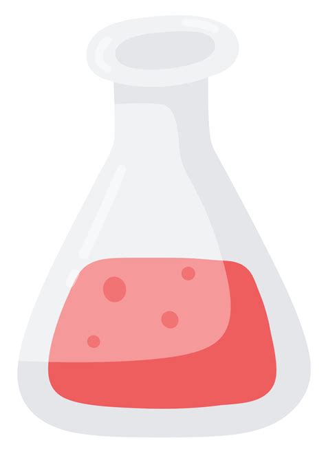 Pink Science Test Tube Design Icon 18802234 Png