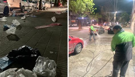 Un acto K generó un caos en la zona de Atenas y el Municipio tuvo que