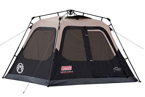 Coleman Cabin Tent With Instant Setup Cabin Tent For Camping Sets Up