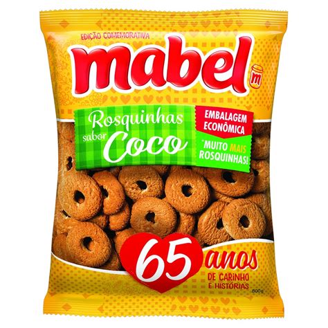 Biscoito Rosquinha Coco Mabel Pacote G Embalagem Econ Mica Loja