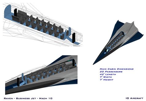 Io Aircraft Raven Hypersonic Business Jet Mach Fixed Wing