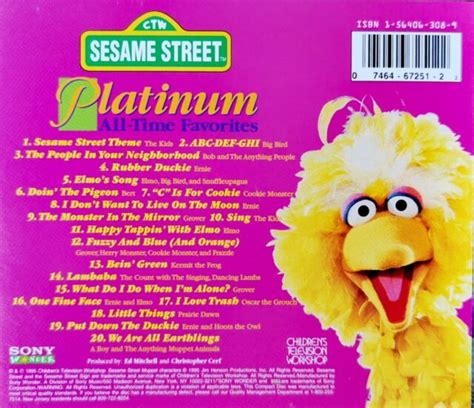 Sesame Street Platinum All Time Favorites Blister By Sesame Street