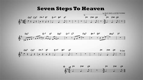 Seven Steps To Heaven Play Along Bb Instruments Youtube