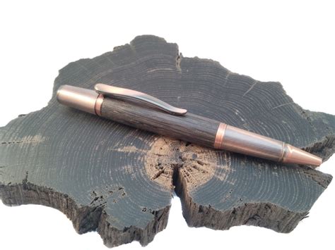 Irish Bog Oak Engraved Wood Pens Etsy Uk