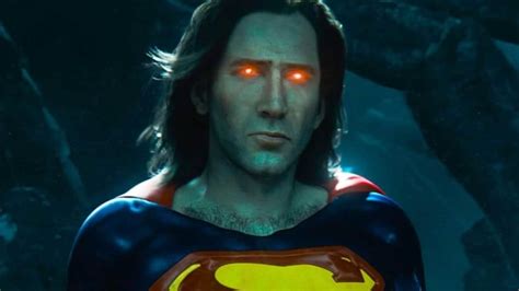 Nicolas Cage Pans His Cameo As Superman In The Flash That S Not What