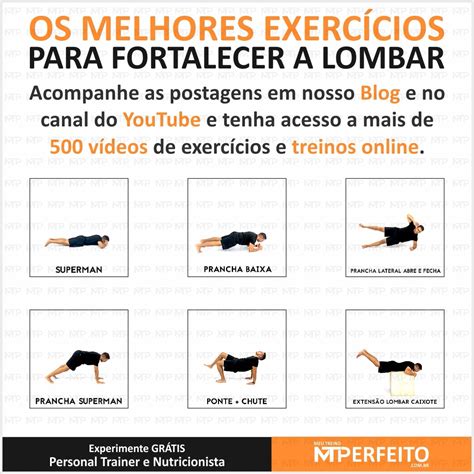 Dor Lombar Conheça os melhores exercícios para fortalecer a lombar