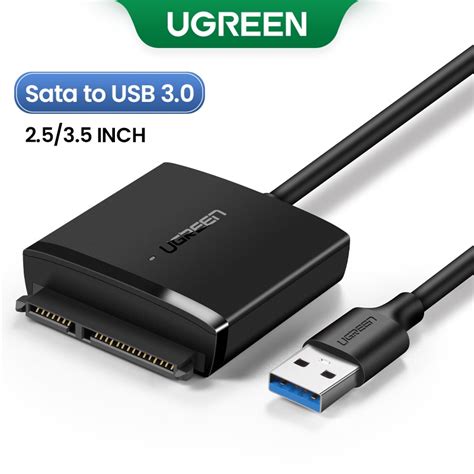 Ugreen Sata Usb Adapter Usb 30 20 To Sata 3 Cable Converter Cabo For 25 35 Hdd Ssd Hard Disk