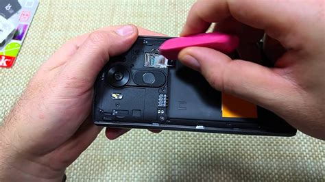 Lg V10 How To Remove Replace And Install A Sim Card Memory Card Back