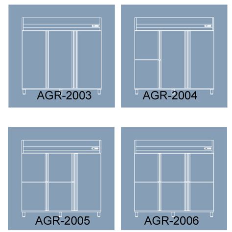 Armario Refrigerado Coreco Modelo AGR 2003