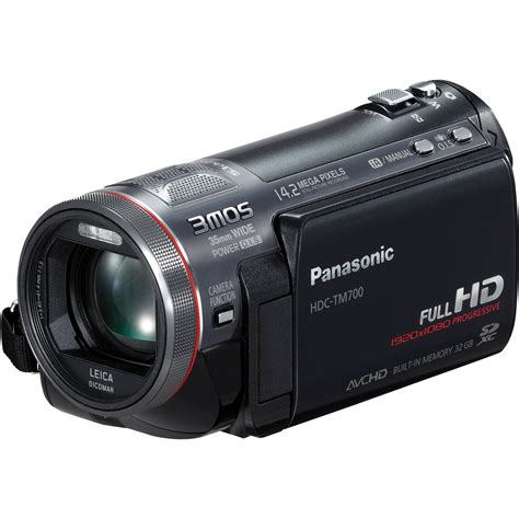 Panasonic HDC TM700 High Definition Camcorder HDC TM700K B H