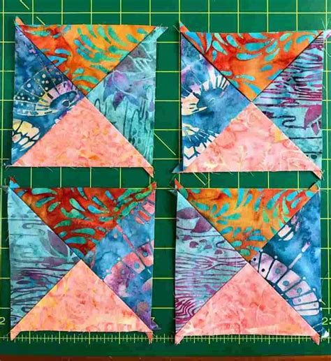 Quarter Square Triangle Quilt Patterns Printable Templates Free