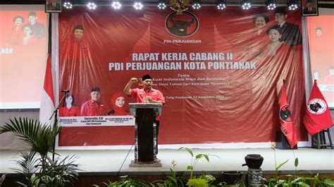 PDI Perjuangan Targetkan Sembilan Kursi Di DPRD Potianak Pada Pileg 2024