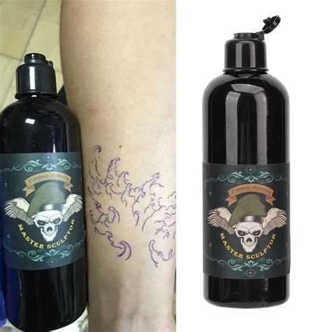 Ebtools Gel De Pochoir De Tatouage Ml Tattoo Transfer Cream Peau