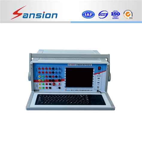 Digital Secondary Injection Relay Test Set Microcomputer 6 Phase